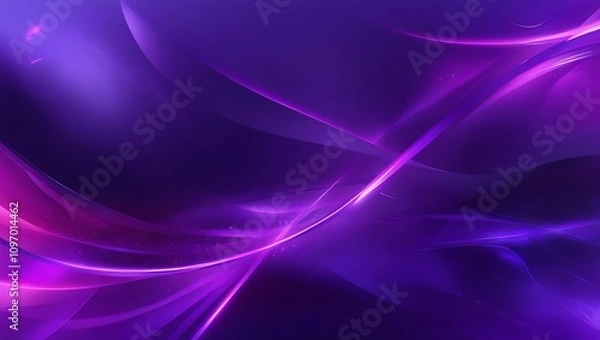 Fototapeta Abstract purple gaming background. Generative Ai.