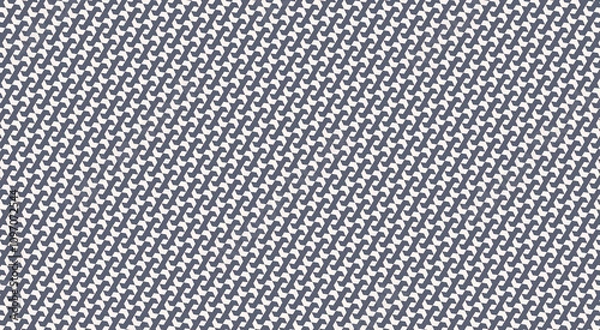 Fototapeta Seamless Metallic Texture Pattern Vintage Wallpaper Design Featuring Geometric Fabric Elements, Perfect for Art, Business, Technology, and Decoration Project with a Canvas Illustration Style