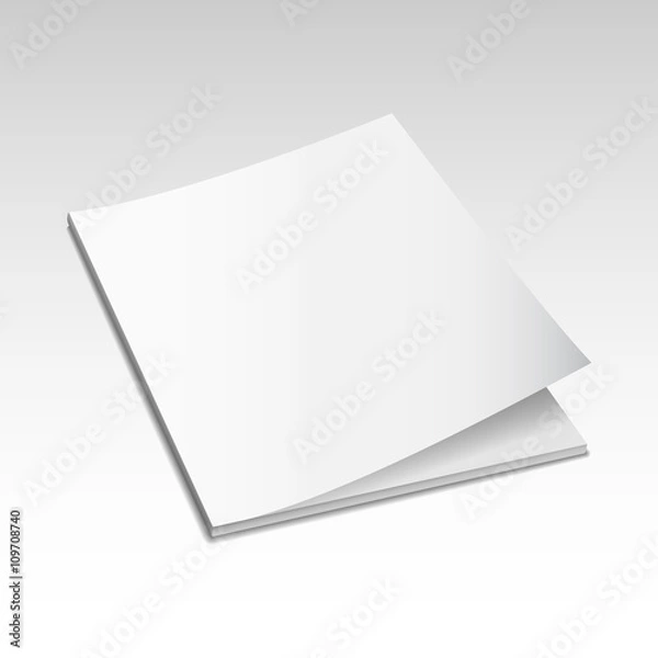 Fototapeta magazine mockup vector4