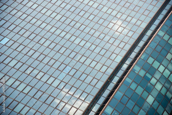 Obraz Huge office building of glass