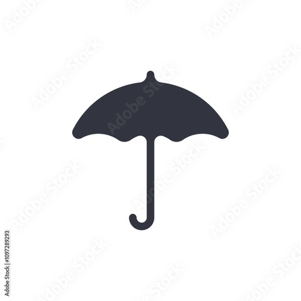 Obraz Umbrella logo vector icon