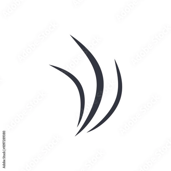 Obraz Smoke Logo Template Icon