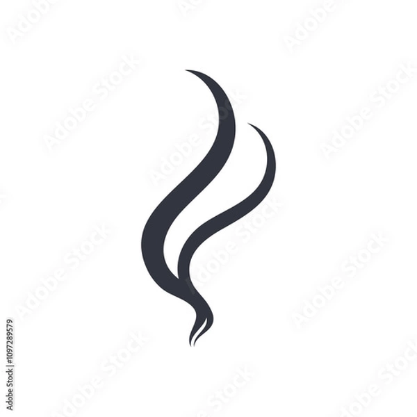 Obraz Smoke Logo Template Icon