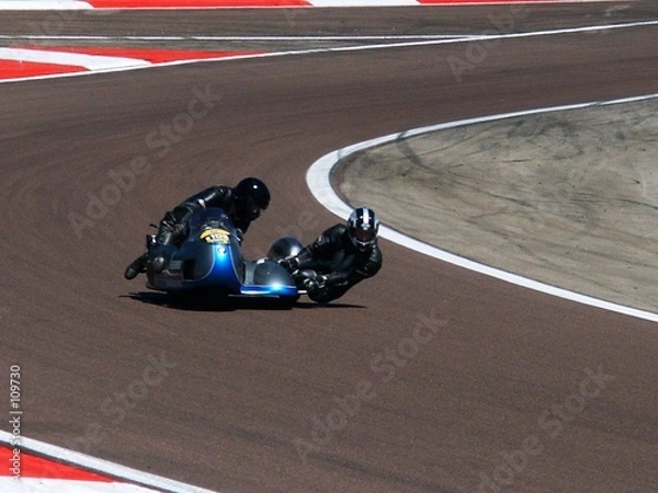 Fototapeta en course