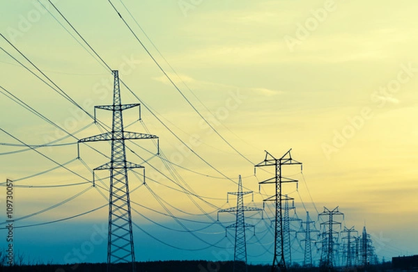 Fototapeta Power Line