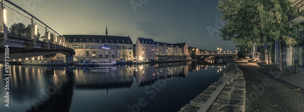 Obraz Untereustadt na Fuldzie w Kassel