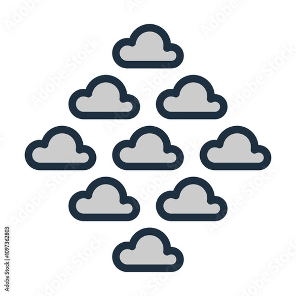 Obraz Cirrocumulus Icon