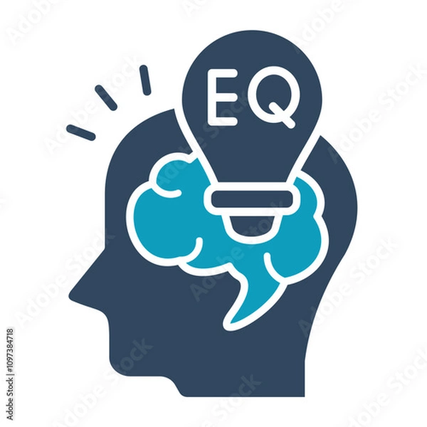 Fototapeta Emotional Intelligence Icon