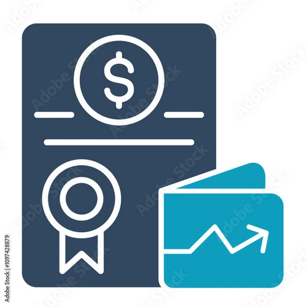 Fototapeta Bond Trading Icon