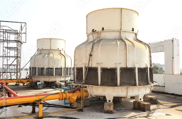 Fototapeta cooling towers