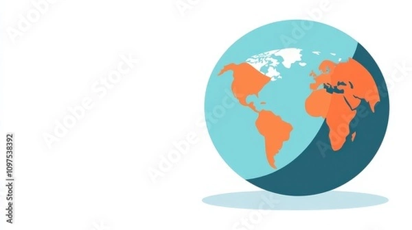 Fototapeta Global cryptocurrency token trends exploring the digital bitcoin landscape in a virtual environment
