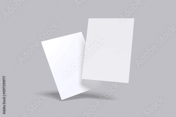 Obraz A4 Flayer Mockup