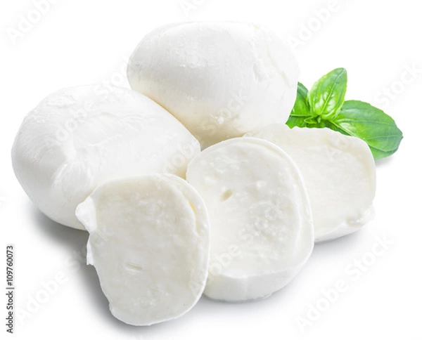 Obraz Mozzarella i bazylia.