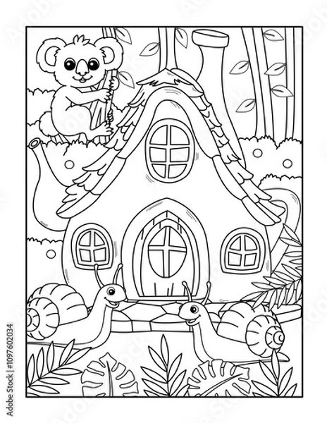 Obraz teapot coloring page