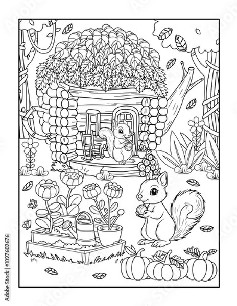 Obraz teapot coloring page