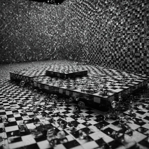 Obraz Pattern with wall arts 