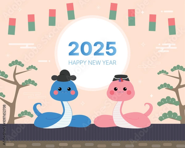 Obraz 2025년 을사년 뱀띠의 해