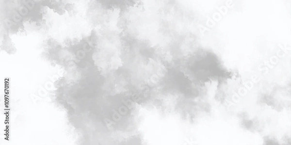 Fototapeta Abstract vintage grunge paper backdrop featuring cloud . white and gray sunny cloudscapes in soft watercolors background texture. creative vintage foggy stains graphic design.