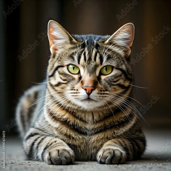 Obraz portrait of a cat