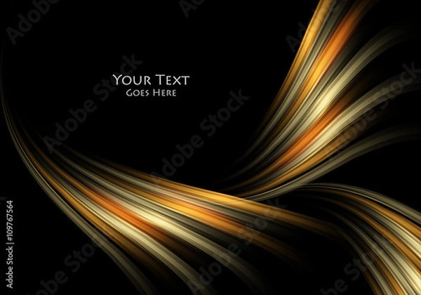 Fototapeta vector background, wavy lines