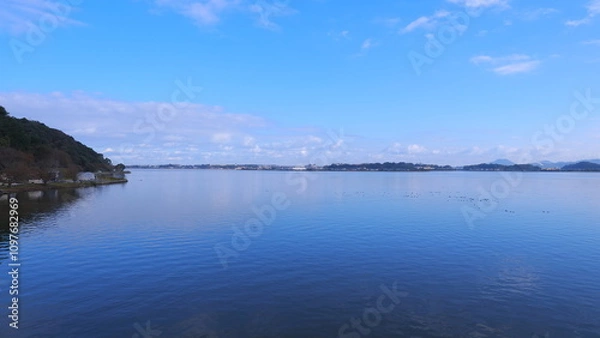 Obraz 鳥取県湖山池1