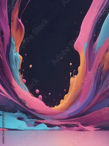 Fototapeta abstract colorful background