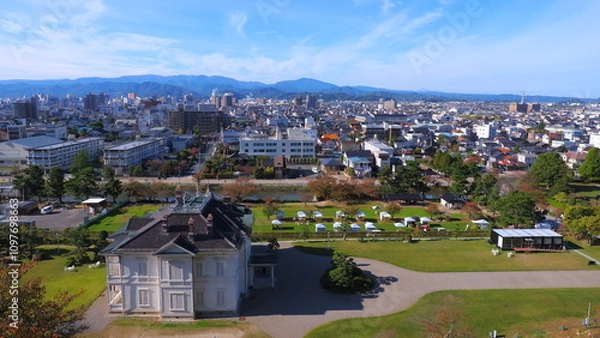 Obraz 鳥取城跡からの鳥取市街2