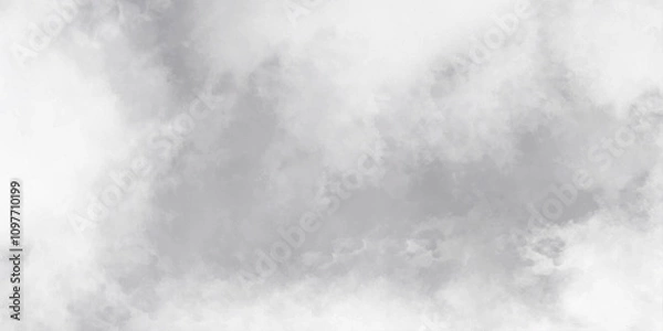 Fototapeta Abstract paint stroke cloud in summer background. bright and sunny design with liquid grunge effects vector backdrop. elegant airy watercolor fluffy cloud modern art concept .