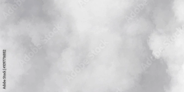 Fototapeta Abstract paint stroke cloud in summer background. bright and sunny design with liquid grunge effects vector backdrop. elegant airy watercolor fluffy cloud modern art concept .