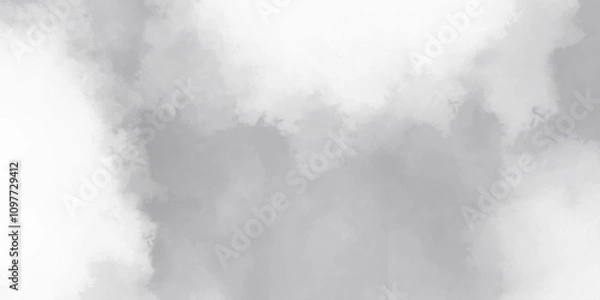 Fototapeta Abstract paint stroke cloud in summer background. bright and sunny design with liquid grunge effects vector backdrop. elegant airy watercolor fluffy cloud modern art concept .