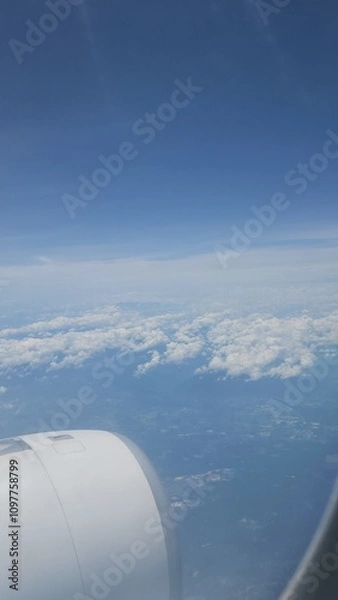 Obraz view from airplane