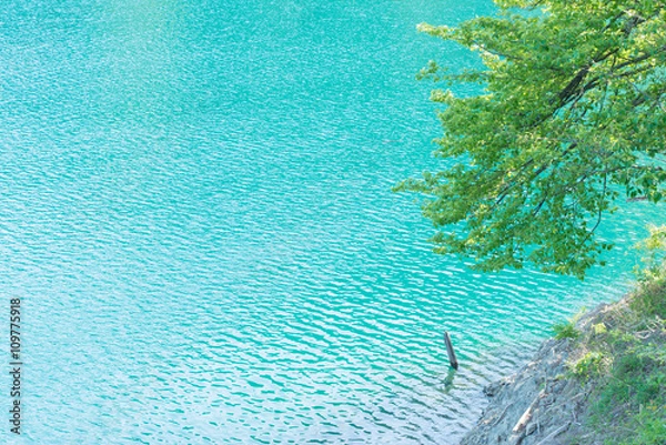 Fototapeta エメラルドブルー