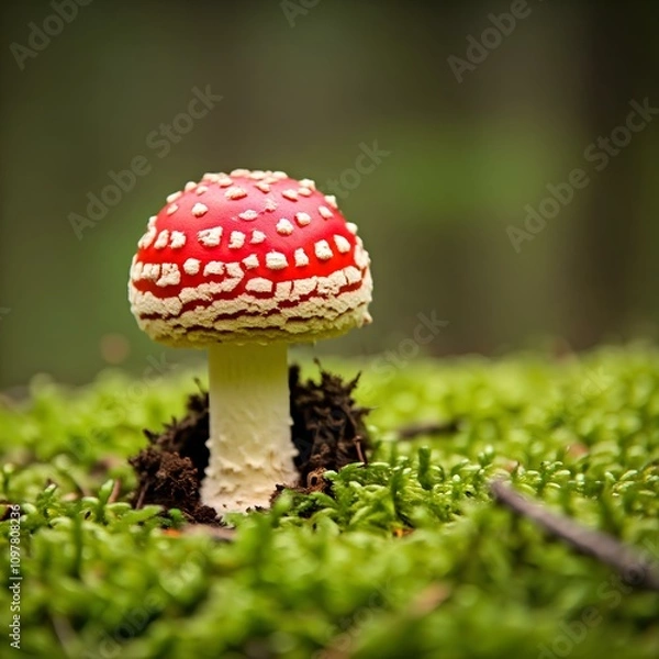 Obraz fly agaric mushroom