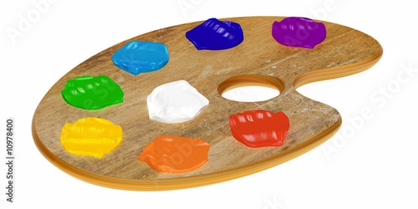 Fototapeta Artist's palette