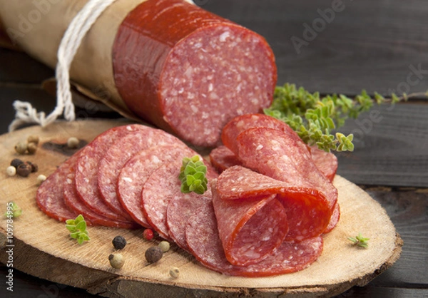 Obraz Tradycyjne salami