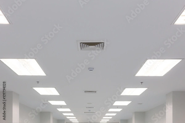 Obraz ceiling lighting and exhaust louver