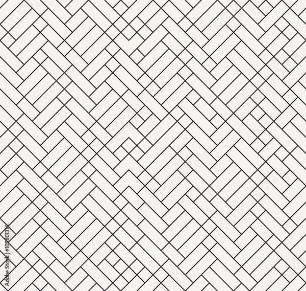 Obraz Modern outlined irregular geometric texture, stylish decorative