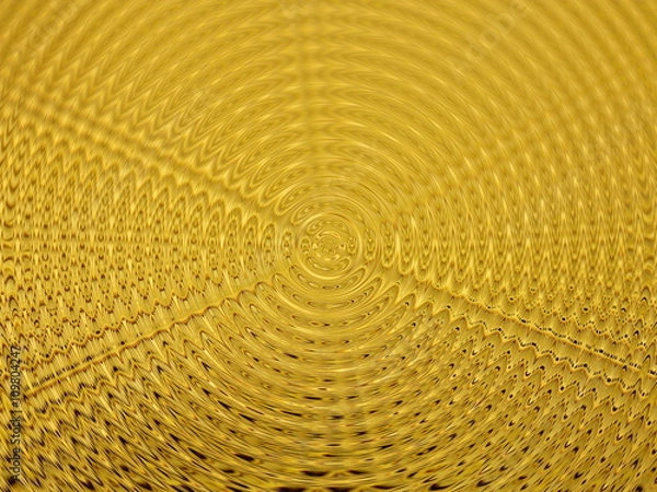 Obraz Golden 3D Harmony Background