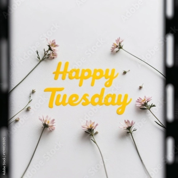 Obraz happy tuesday 