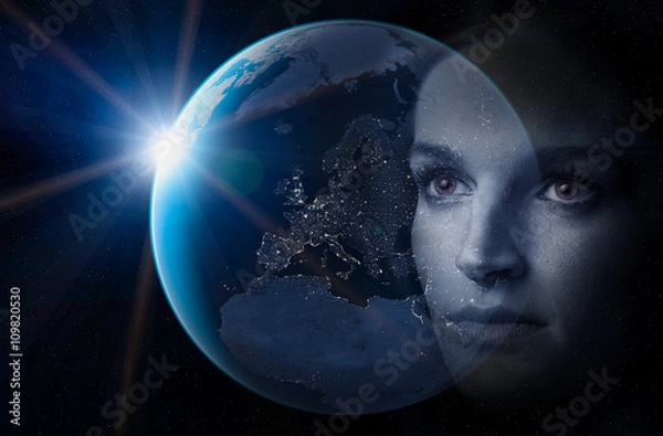 Fototapeta Future world