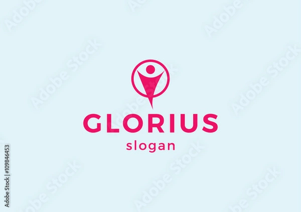 Fototapeta Original Glory Logo - Vector Design