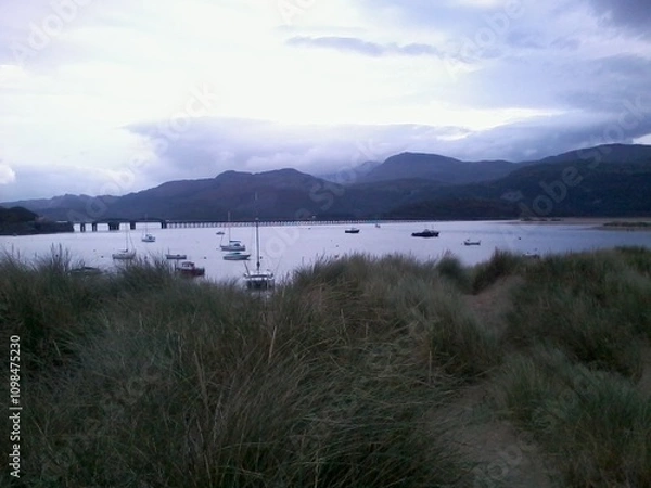 Obraz lake and mountains