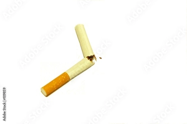 Fototapeta cigarrillo roto