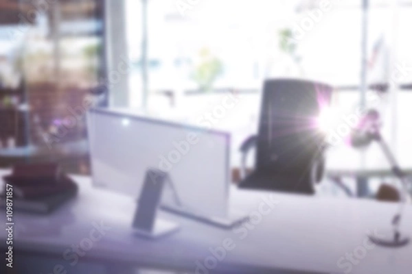 Obraz Composite image of an office