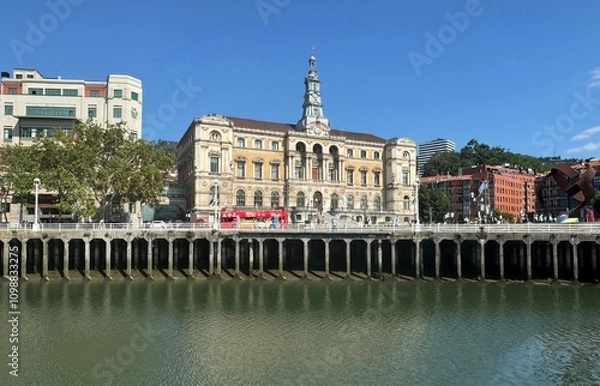 Obraz view across river
