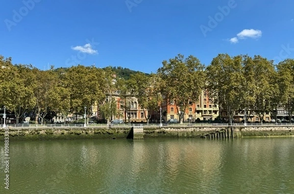 Obraz view across river