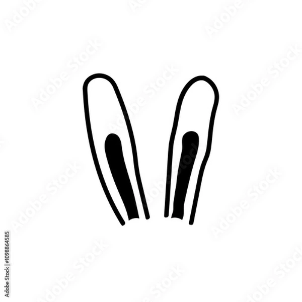 Obraz rabbit ears