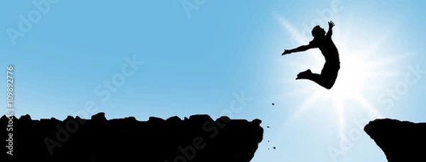 Obraz Man jump