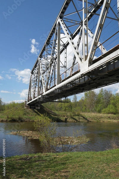 Obraz railroad bridge