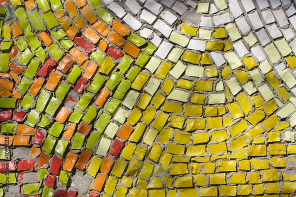 Obraz antique mosaic close up